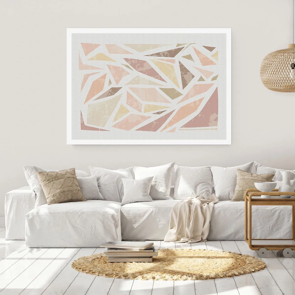 Póster - Composición de vidrieras - 50x40 cm