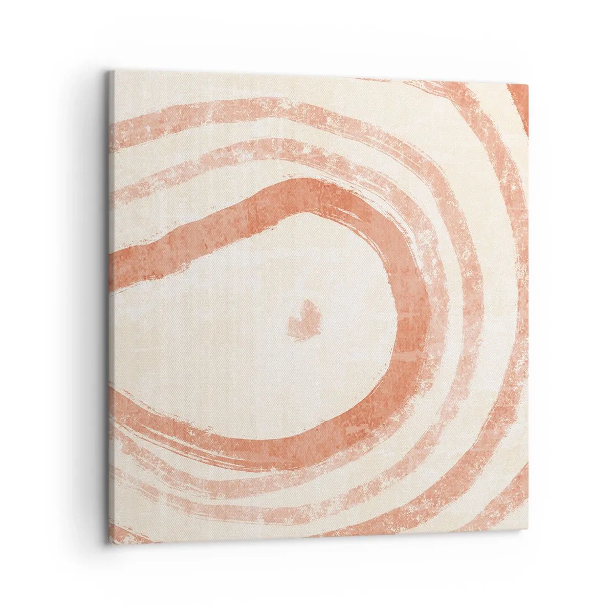 Cuadro sobre lienzo - Impresión de Imagen - Círculos de coral - composición - 50x50 cm