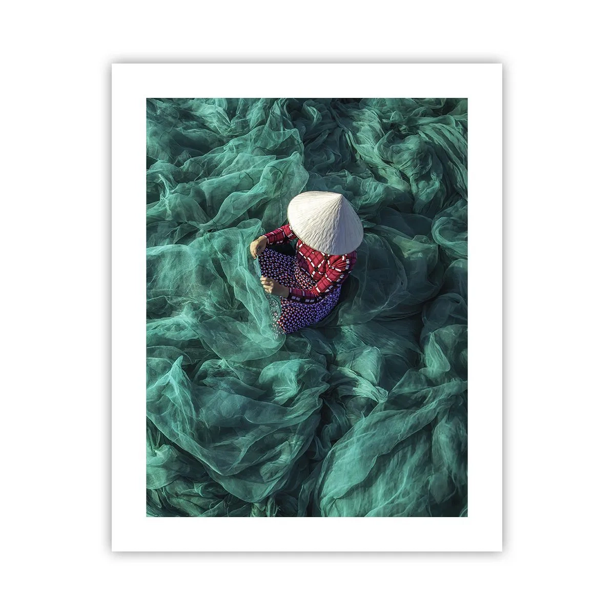 Póster - En un mar de redes - 40x50 cm