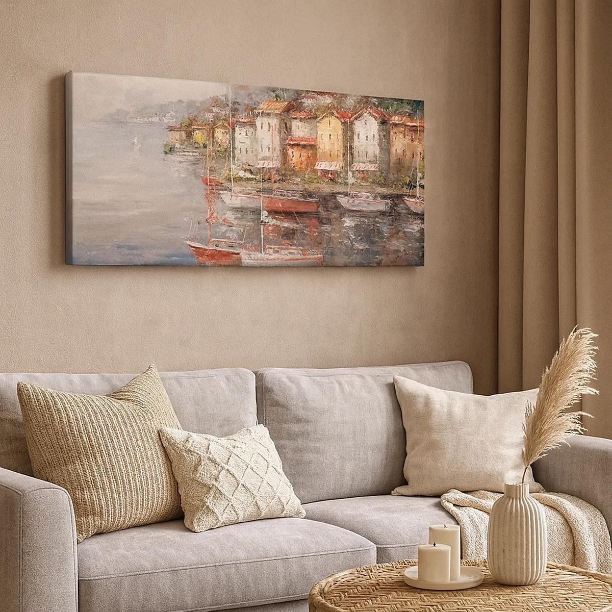 Cuadro sobre lienzo - Impresión de Imagen - Un refugio romántico - 30x30 cm