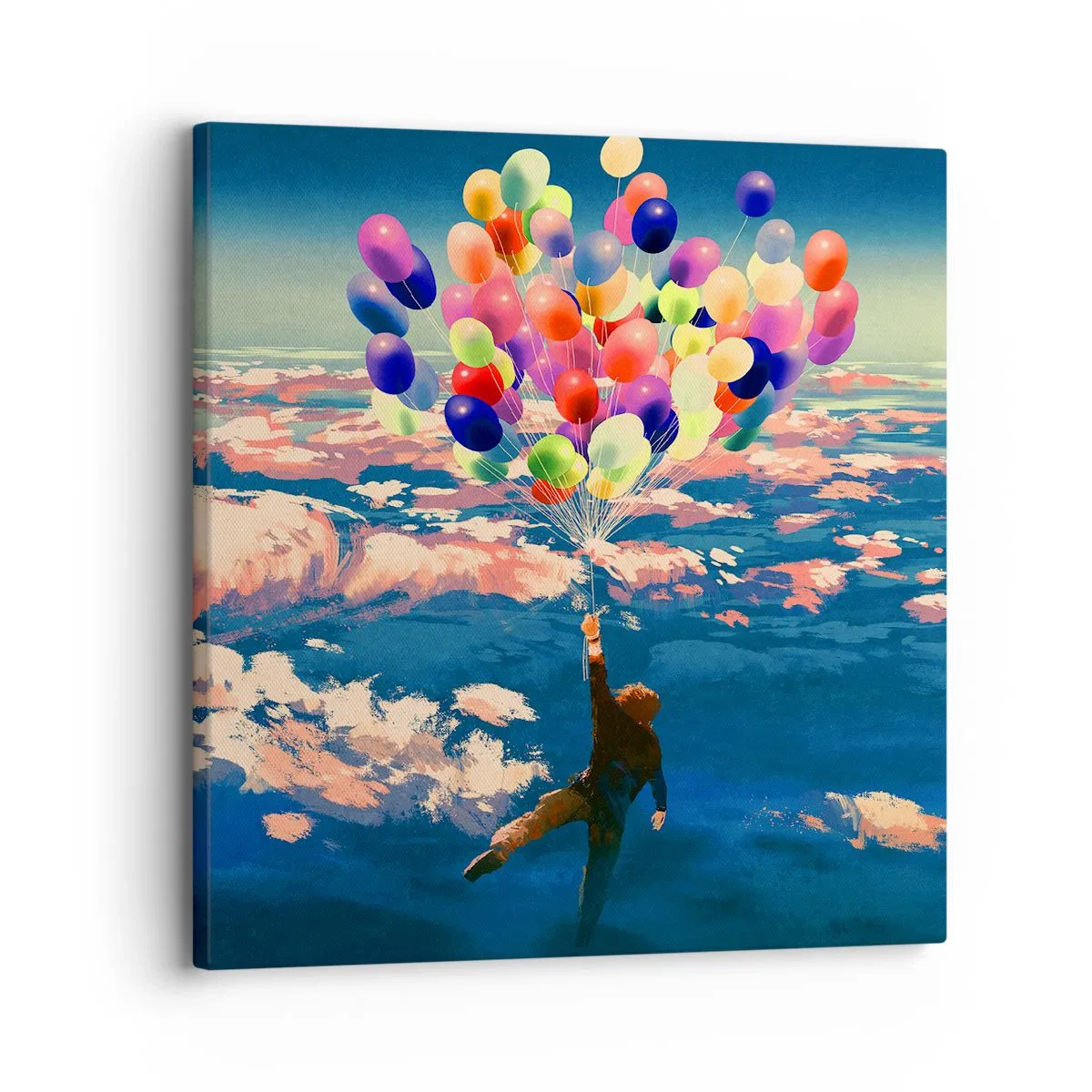 Cuadro sobre lienzo - Impresión de Imagen - Un sueño de infancia hecho realidad - 30x30 cm