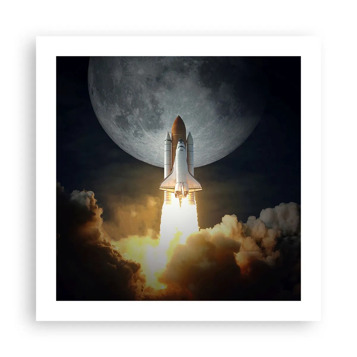 Póster - El comienzo de una aventura sobrenatural - 50x50 cm