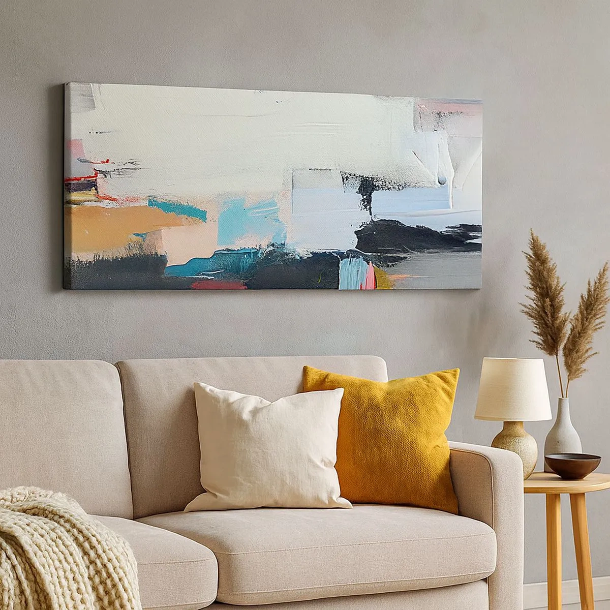 Cuadro sobre lienzo - Impresión de Imagen - ¿Existe un método único? - 100x40 cm