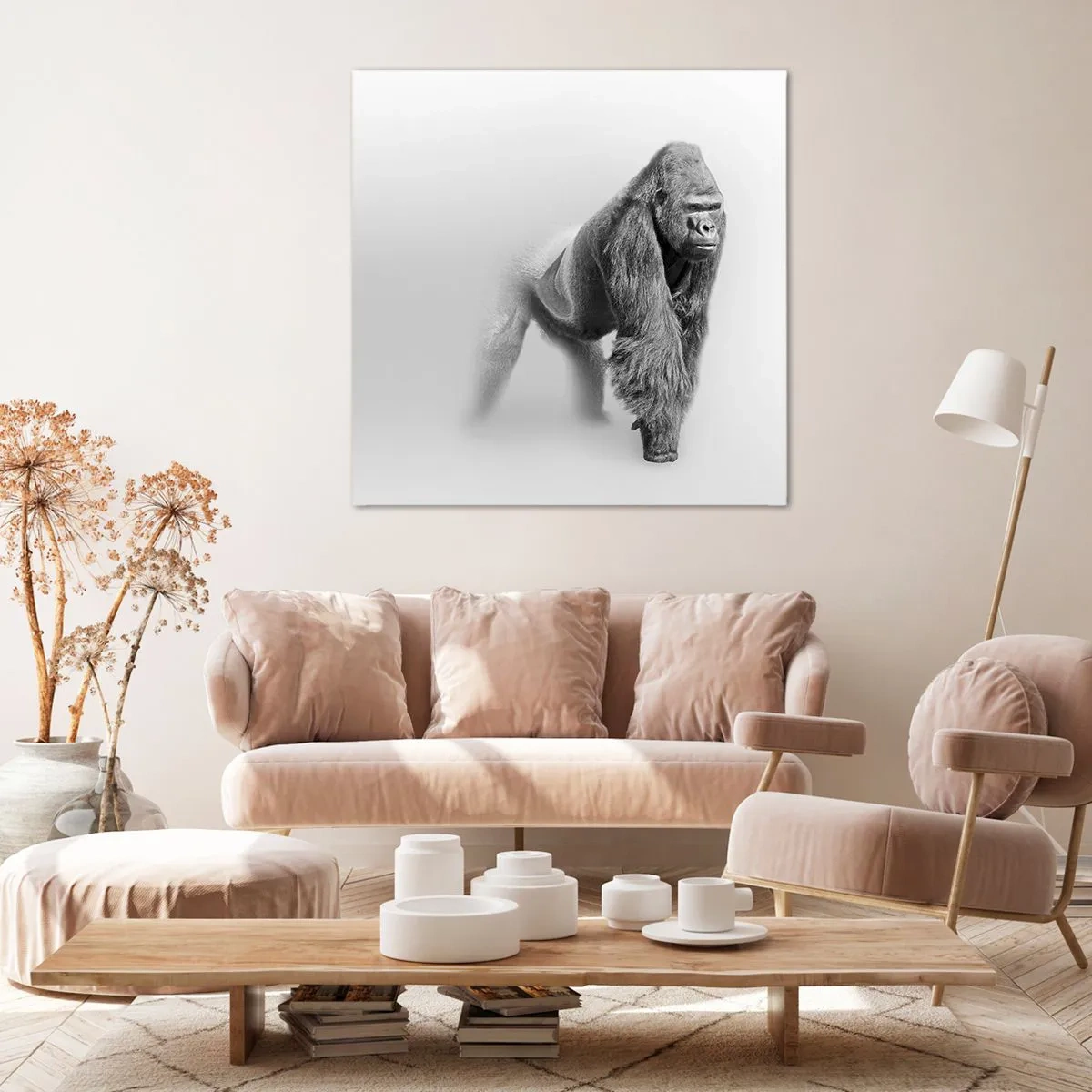 Cuadro sobre lienzo - Impresión de Imagen - Confiando en su fuerza - 70x70 cm