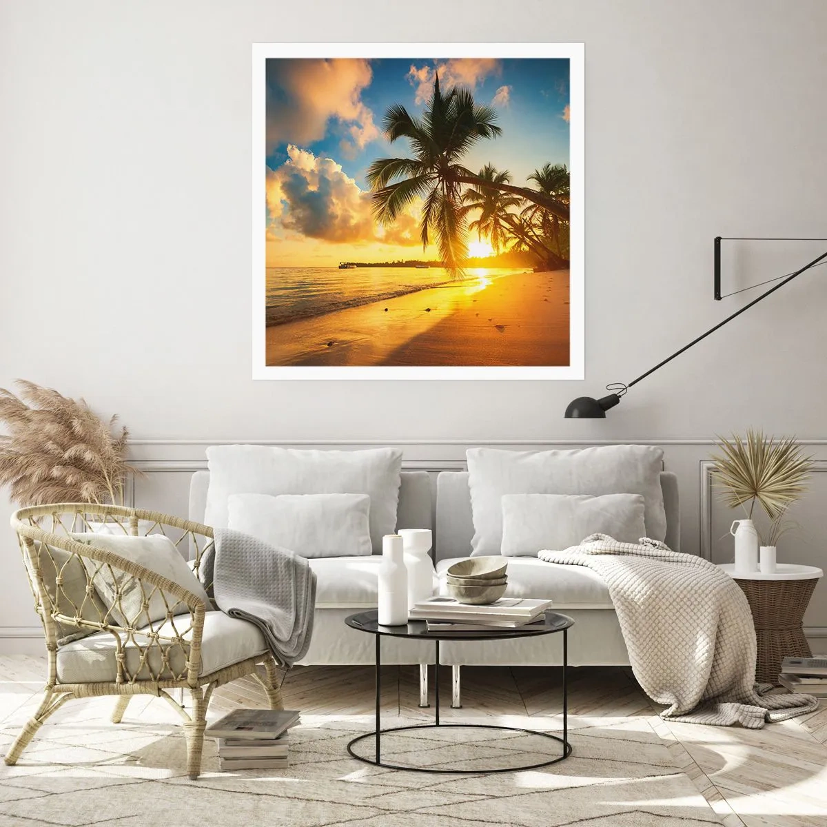 Póster - Un sueño caribeño - 50x50 cm