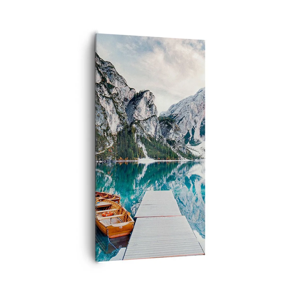 Cuadro sobre lienzo - Impresión de Imagen - Te mostraremos la fuente de la belleza - 65x120 cm