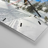 Esfera sin numeración, con rayas