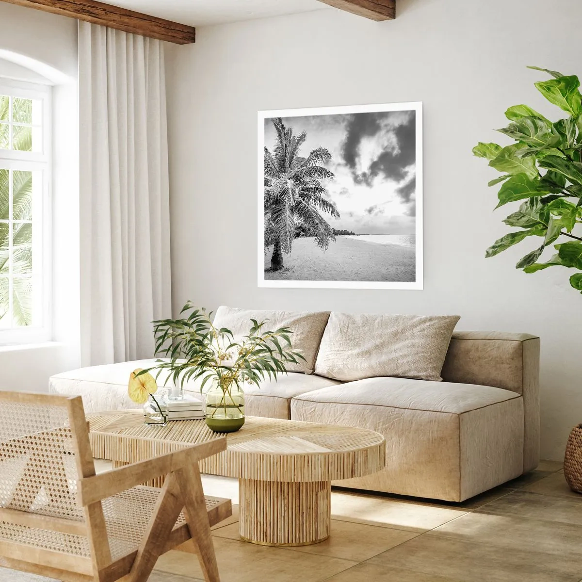 Póster - Anhelo de soledad.... - 60x60 cm