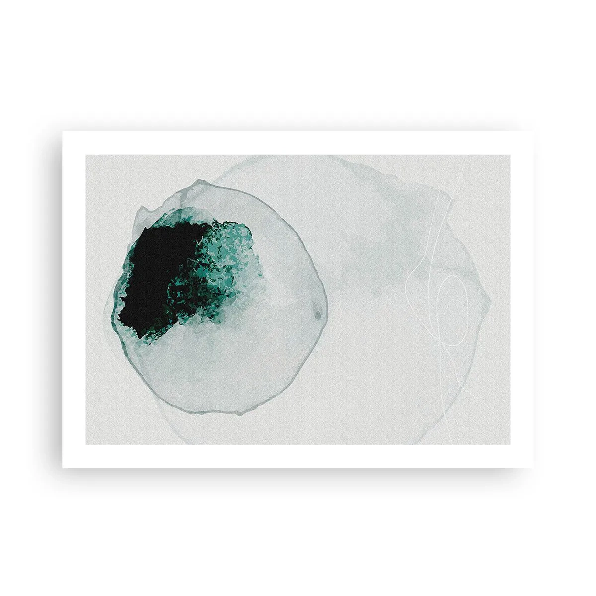 Póster - En una gota de agua - 70x50 cm