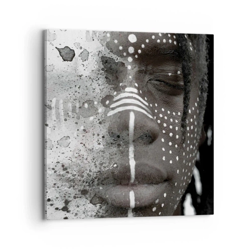 Cuadro sobre lienzo - Impresión de Imagen - Descubrimiento del espíritu original - 70x70 cm