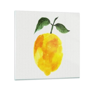 Cuadro sobre vidrio - Impresiones sobre Vidrio - Cómo conocer el sabor del sol - 30x30 cm