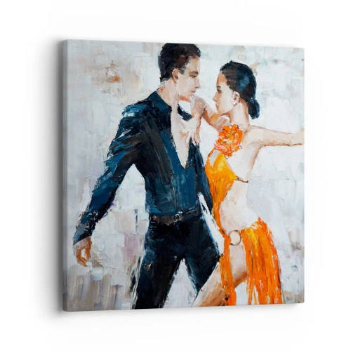 Cuadro sobre lienzo - Impresión de Imagen - Dirty dancing - 40x40 cm