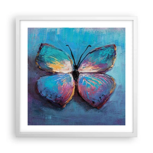 Póster en marco blanco - En todo su esplendor - 50x50 cm