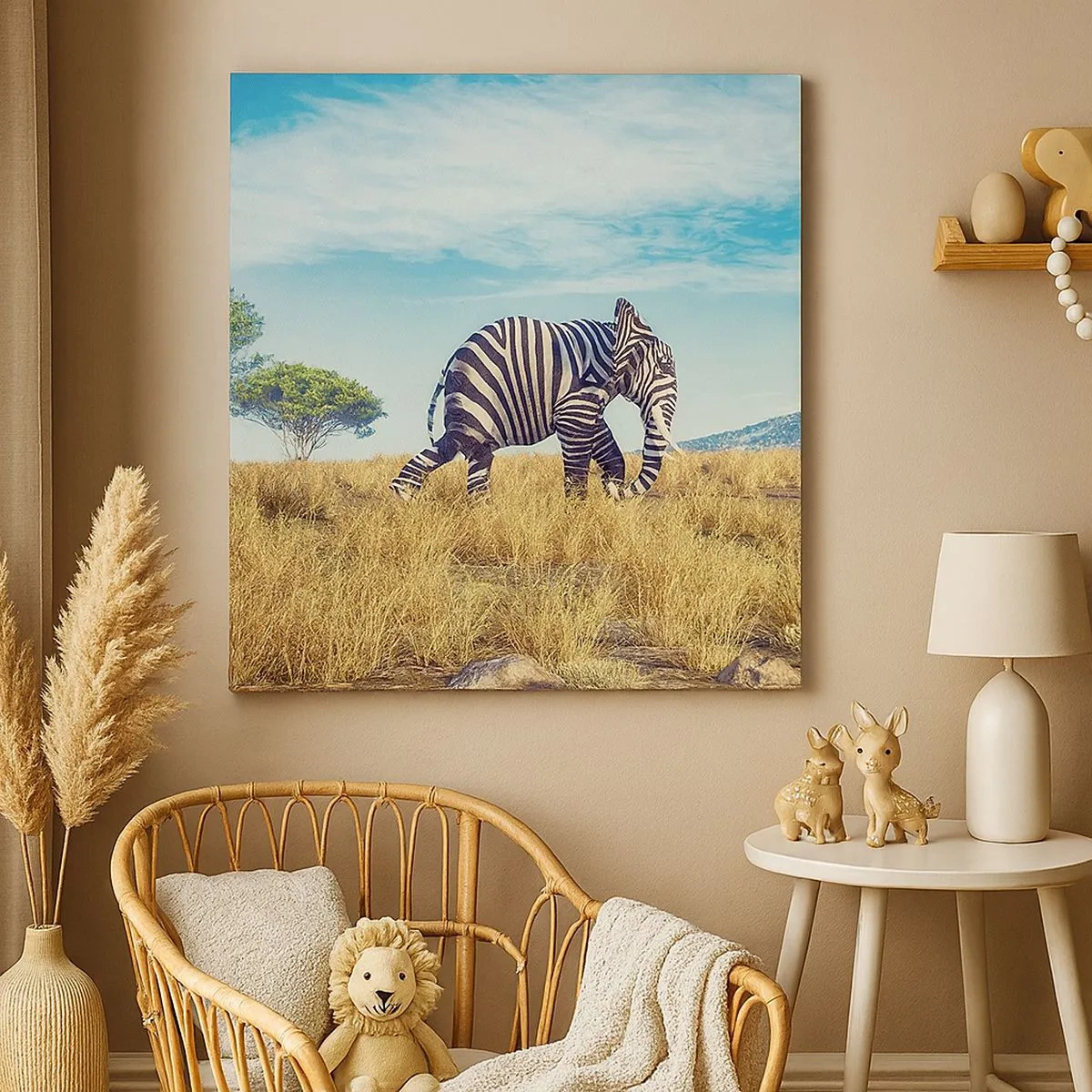 Cuadro sobre lienzo - Impresión de Imagen - El gris ya no está de moda - 30x30 cm