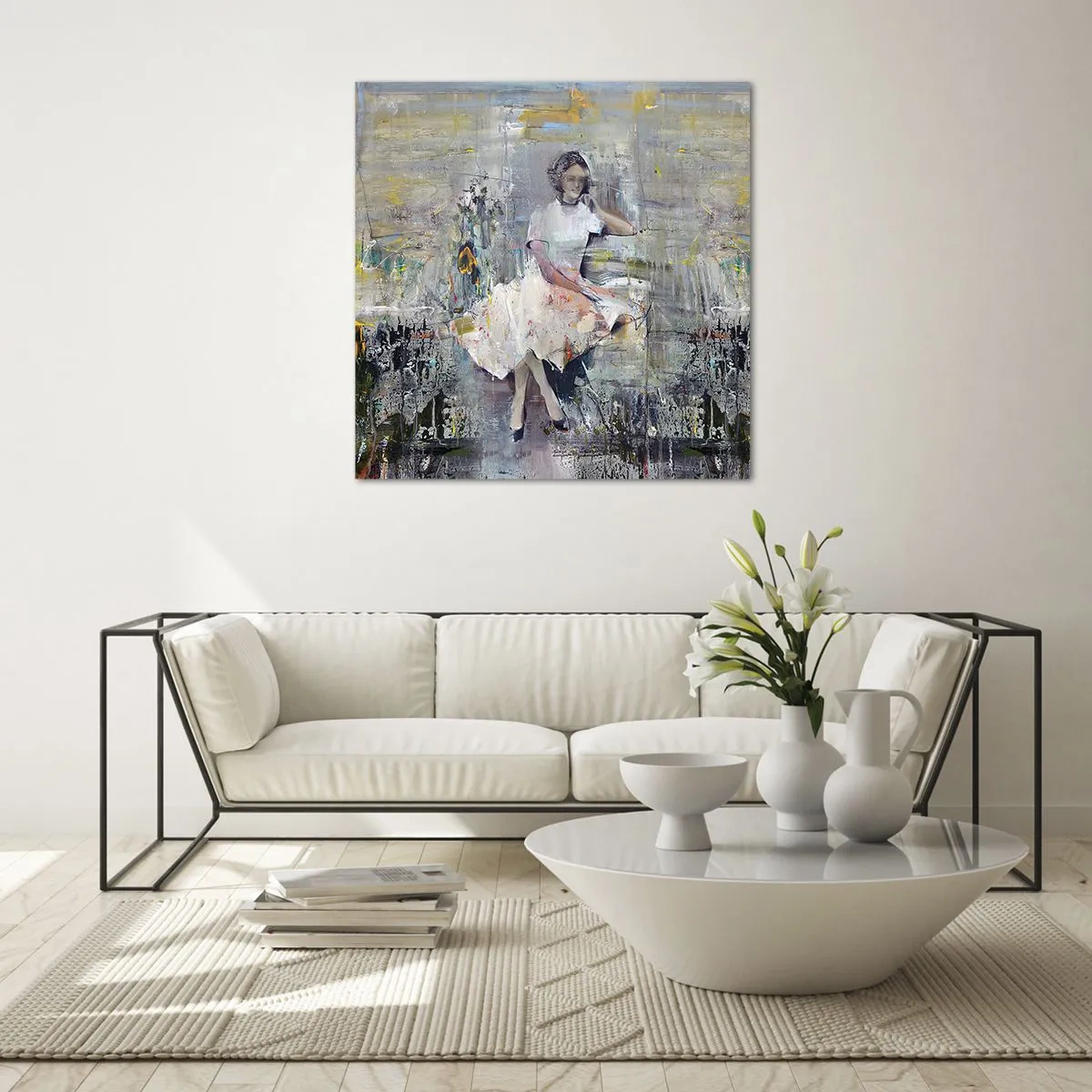 Cuadro sobre vidrio - Impresiones sobre Vidrio - Clásica y moderna - 70x70 cm