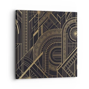Cuadro sobre lienzo - Impresión de Imagen - Conceptos, ideas, planes - 30x30 cm