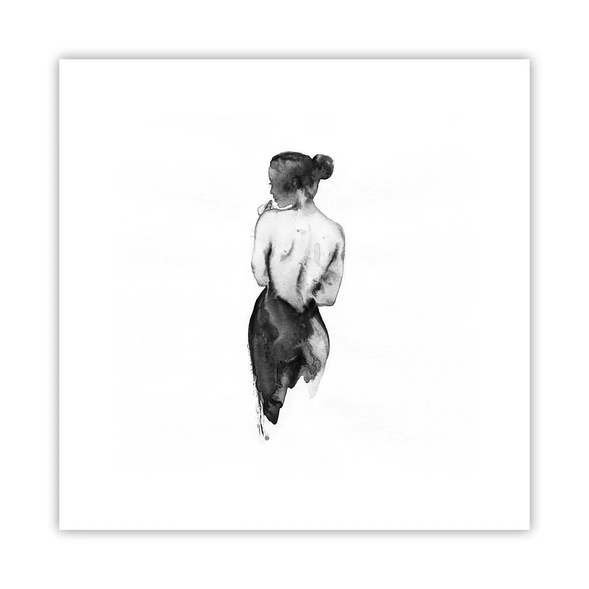 Póster - Sin ella el mundo deja de tener sentido - 30x30 cm
