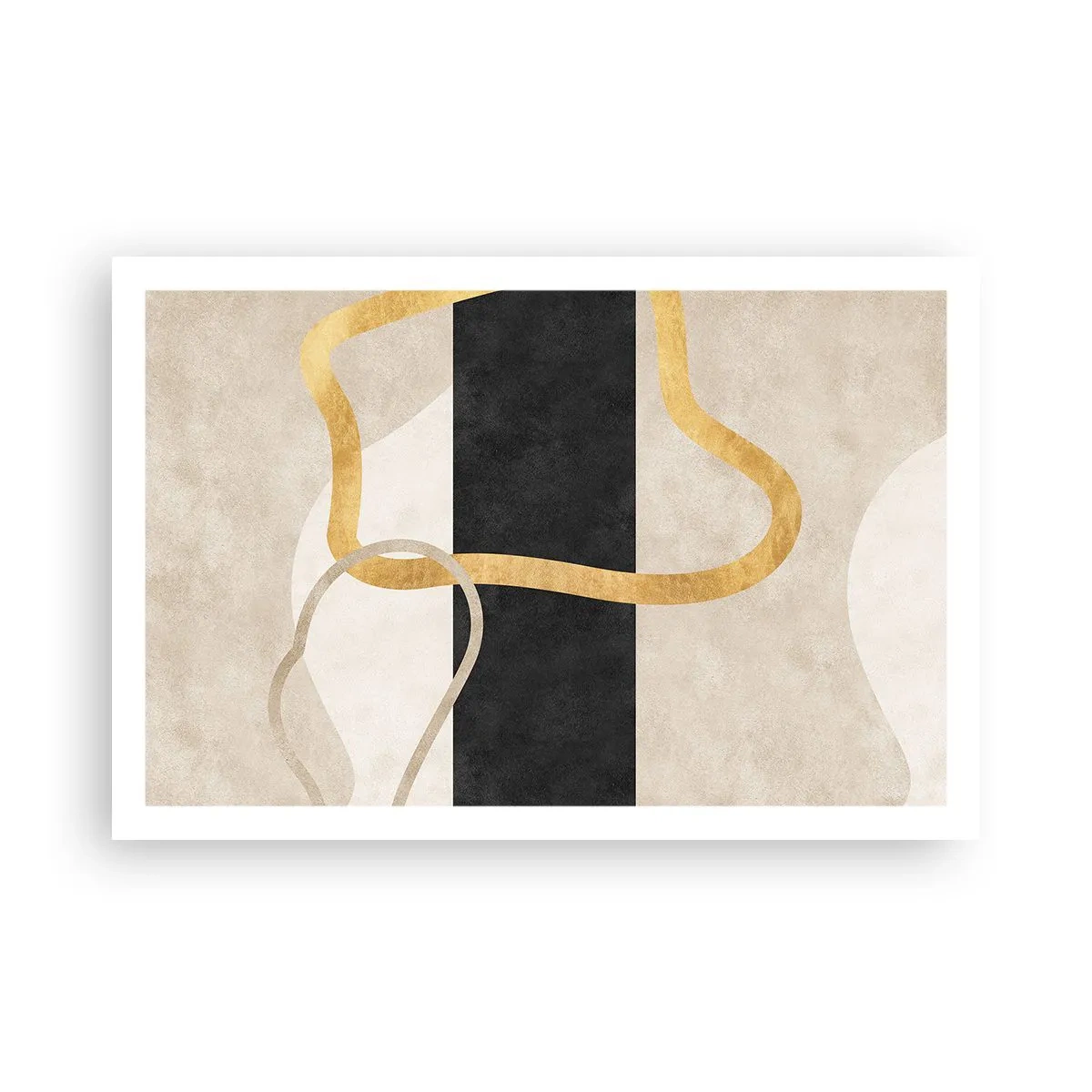 Póster - Formas en bucle - 91x61 cm