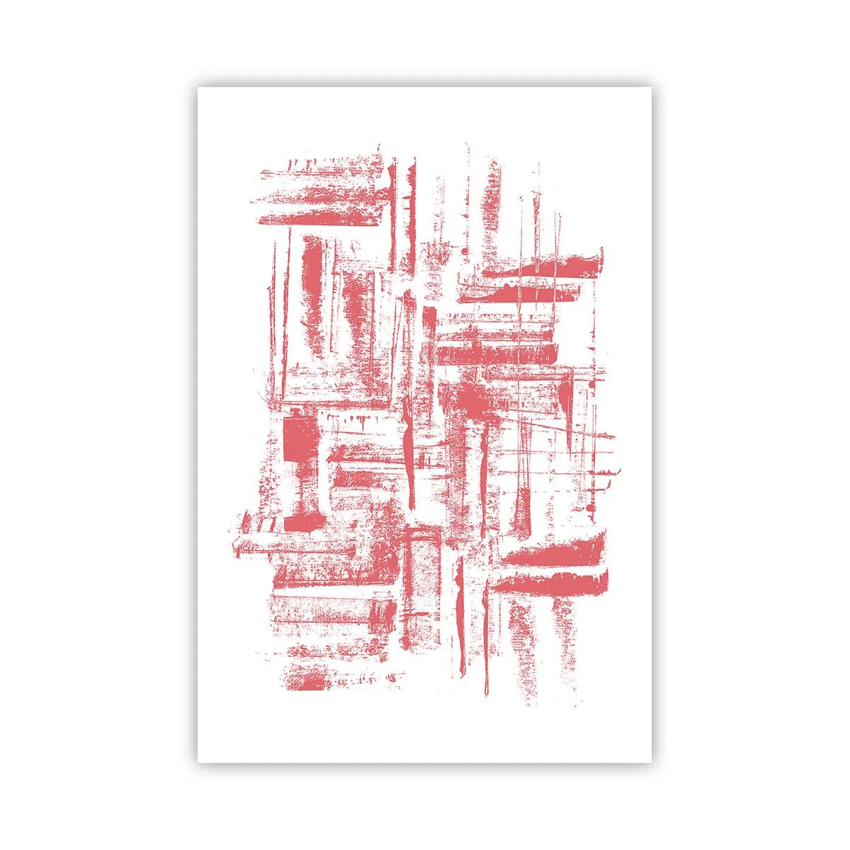 Póster - Ciudad roja - 61x91 cm