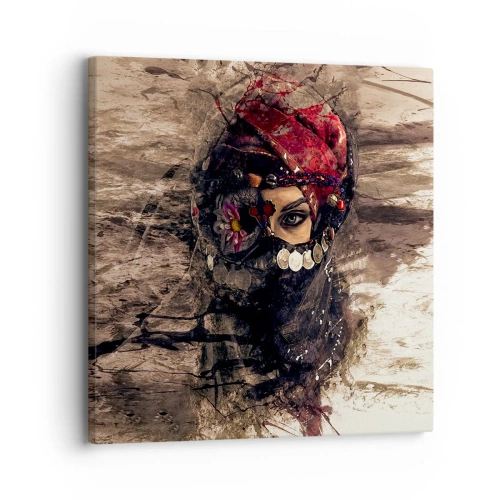 Cuadro sobre lienzo - Impresión de Imagen - Inquietante, como mínimo - 30x30 cm