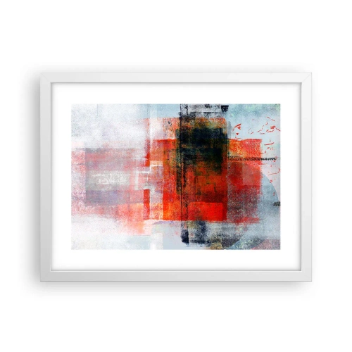 Póster en marco blanco - Composición brillante - 40x30 cm