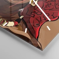 Esfera sin numeración, con rayas