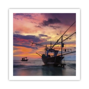 Póster - Una noche exótica - 60x60 cm