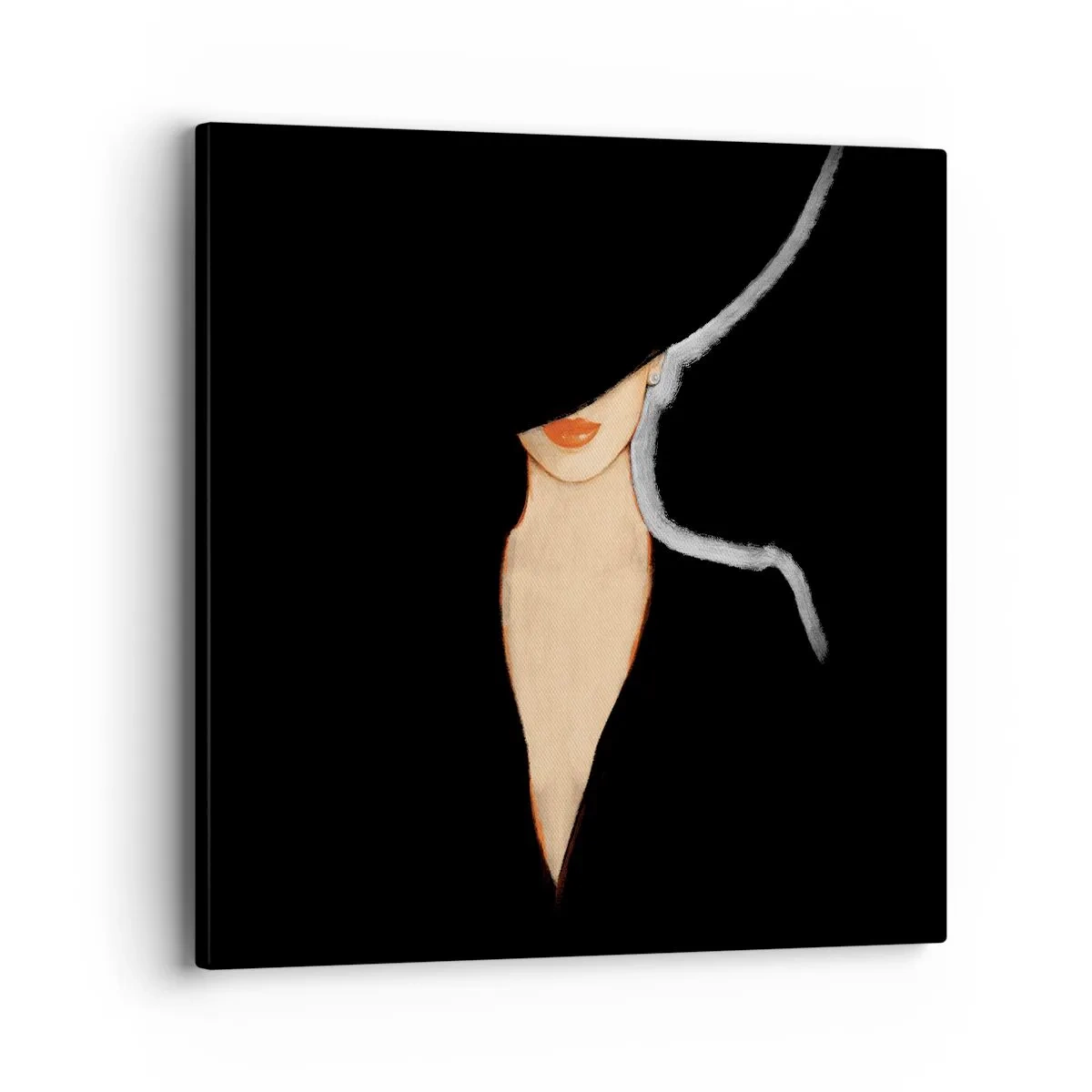 Cuadro sobre lienzo - Impresión de Imagen - Elegancia y estilo - 40x40 cm