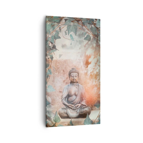 Cuadro sobre lienzo - Impresión de Imagen - Alegre armonía - 55x100 cm