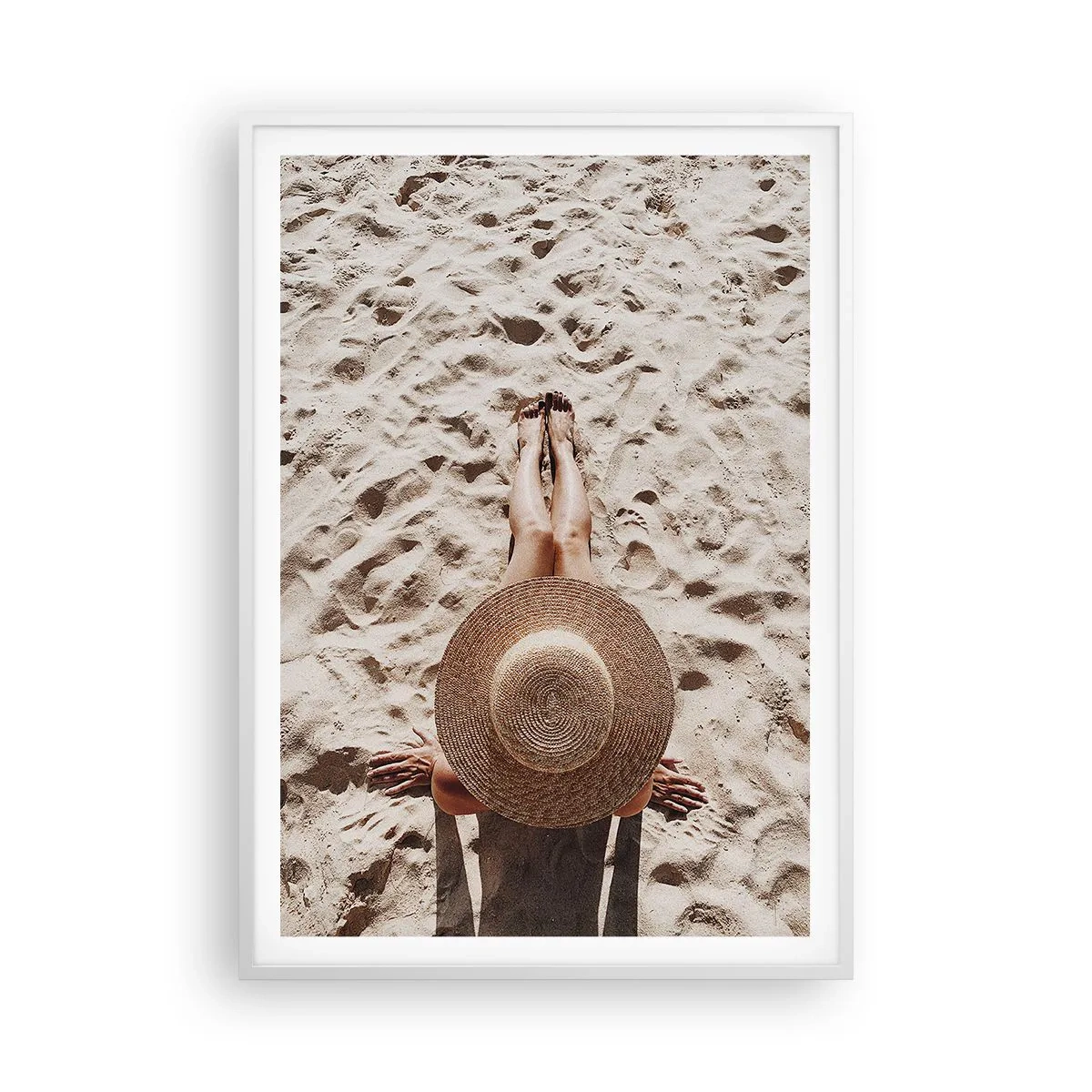 Póster en marco blanco - Un tiempo de ensueño - 70x100 cm