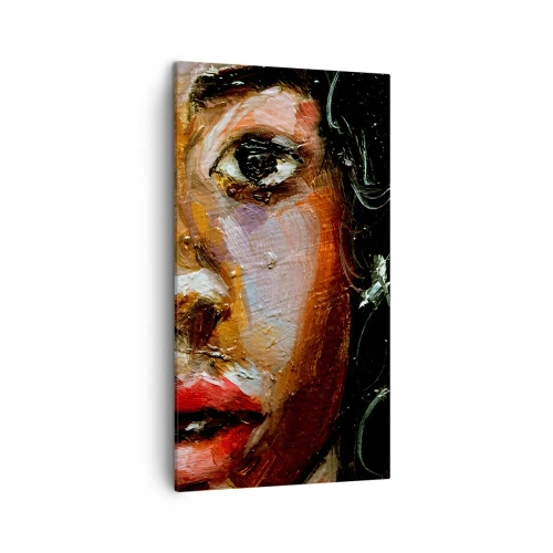 Cuadro sobre lienzo - Impresión de Imagen - La mitad de mi ser - 45x80 cm