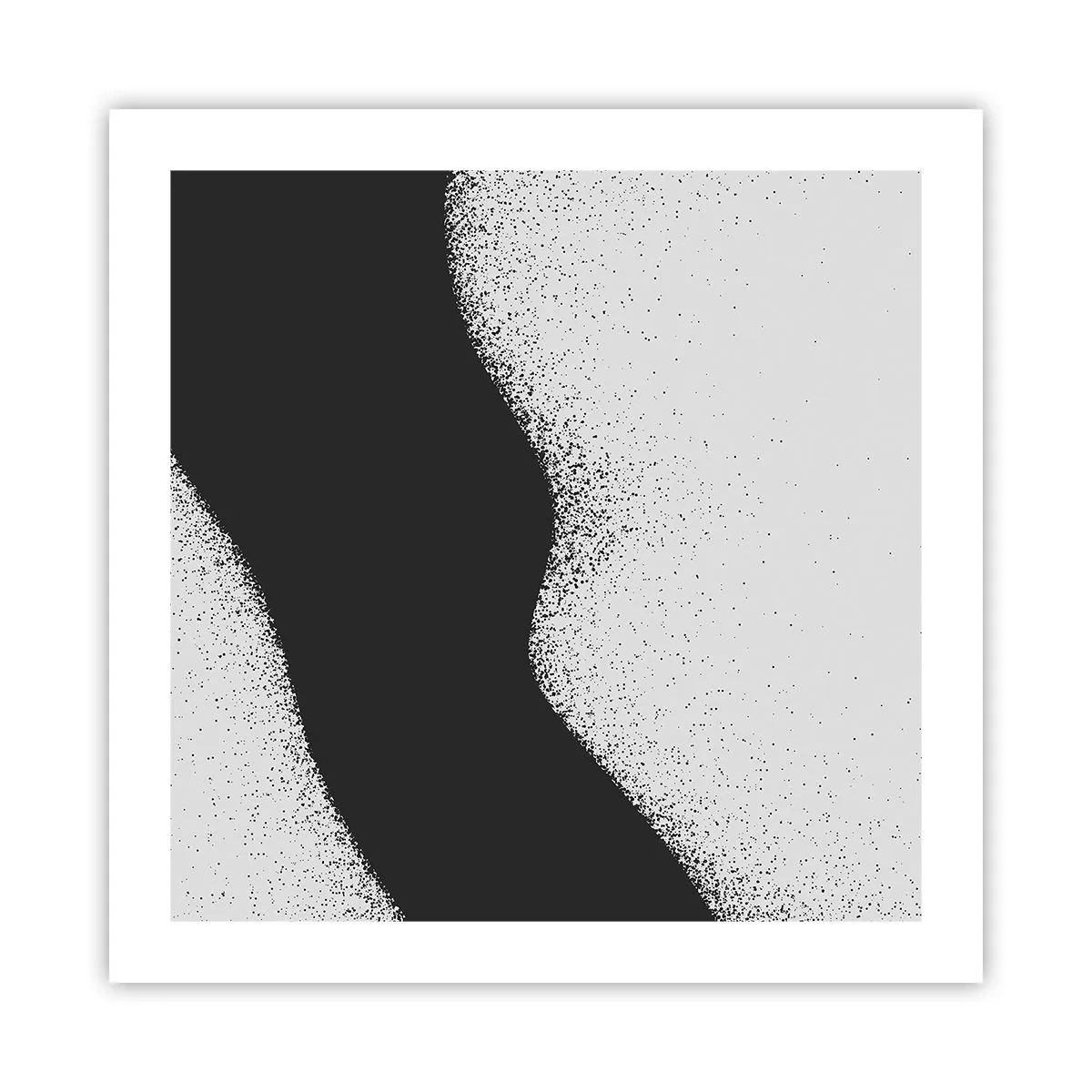 Póster - Equilibrio suave - 50x50 cm