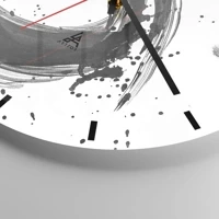 Esfera sin numeración, con rayas