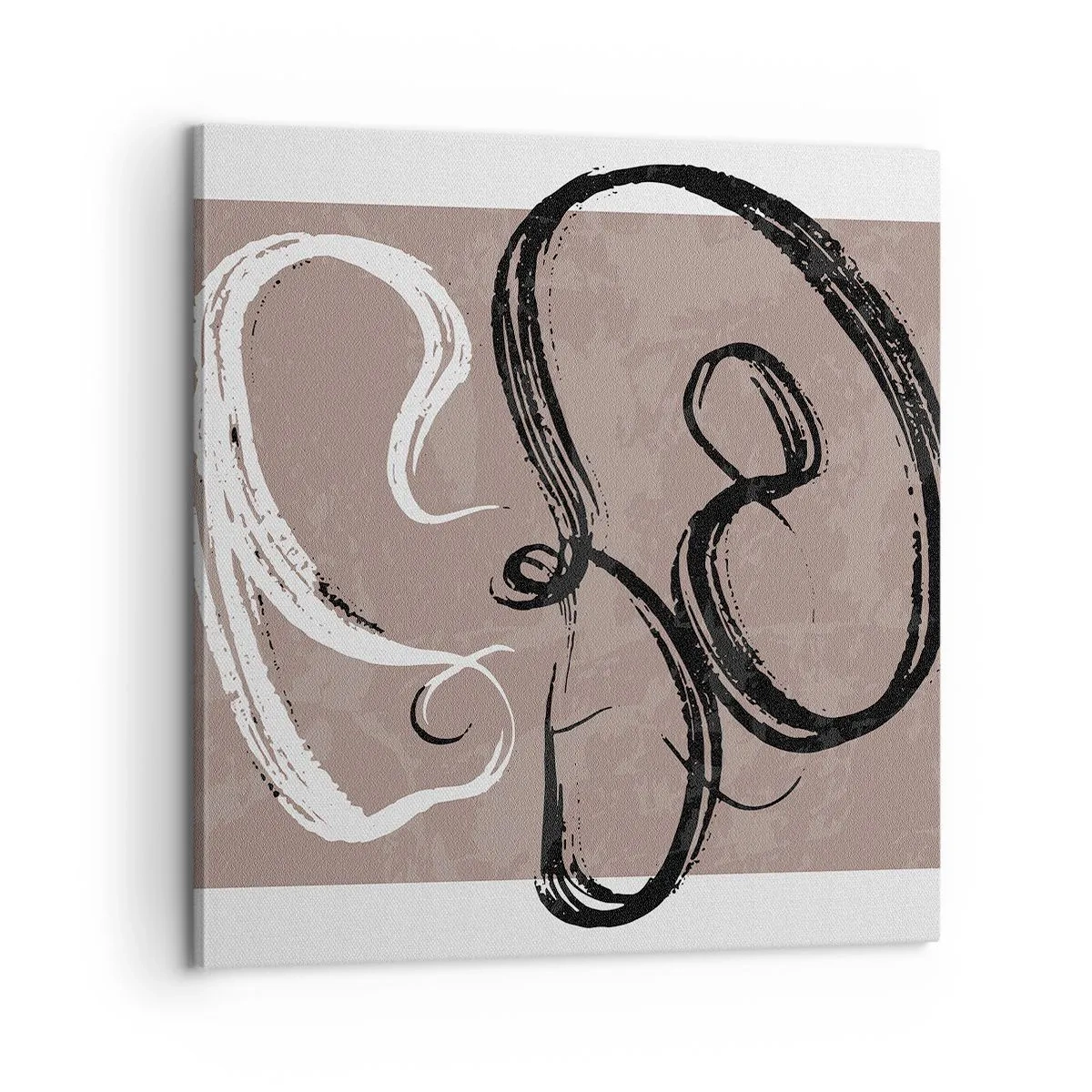 Cuadro sobre lienzo - Impresión de Imagen - Composición: la búsqueda de la plenitud - 60x60 cm