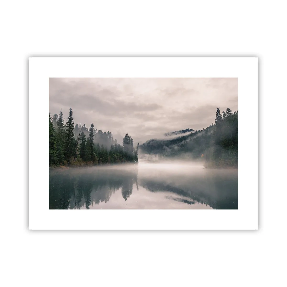 Póster - En el ensueño, en la niebla - 40x30 cm