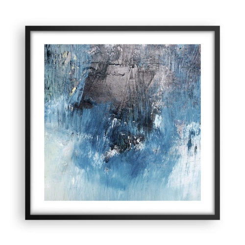 Póster en marco negro - Rapsodia celeste - 50x50 cm