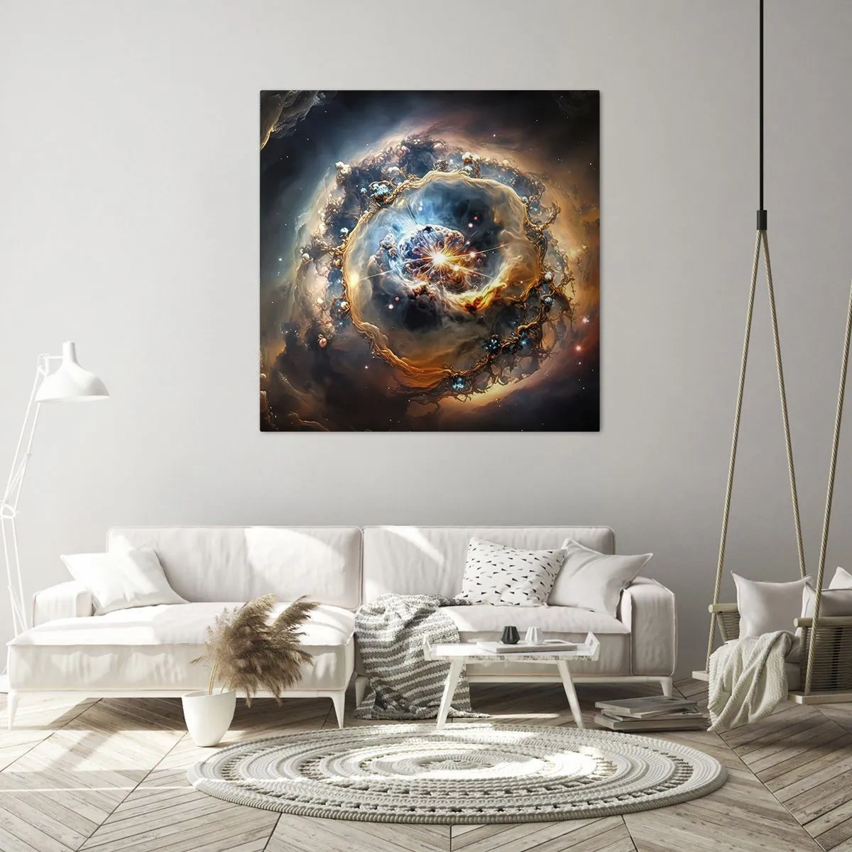 Cuadro sobre lienzo - Impresión de Imagen - El inicio de todo - 30x30 cm