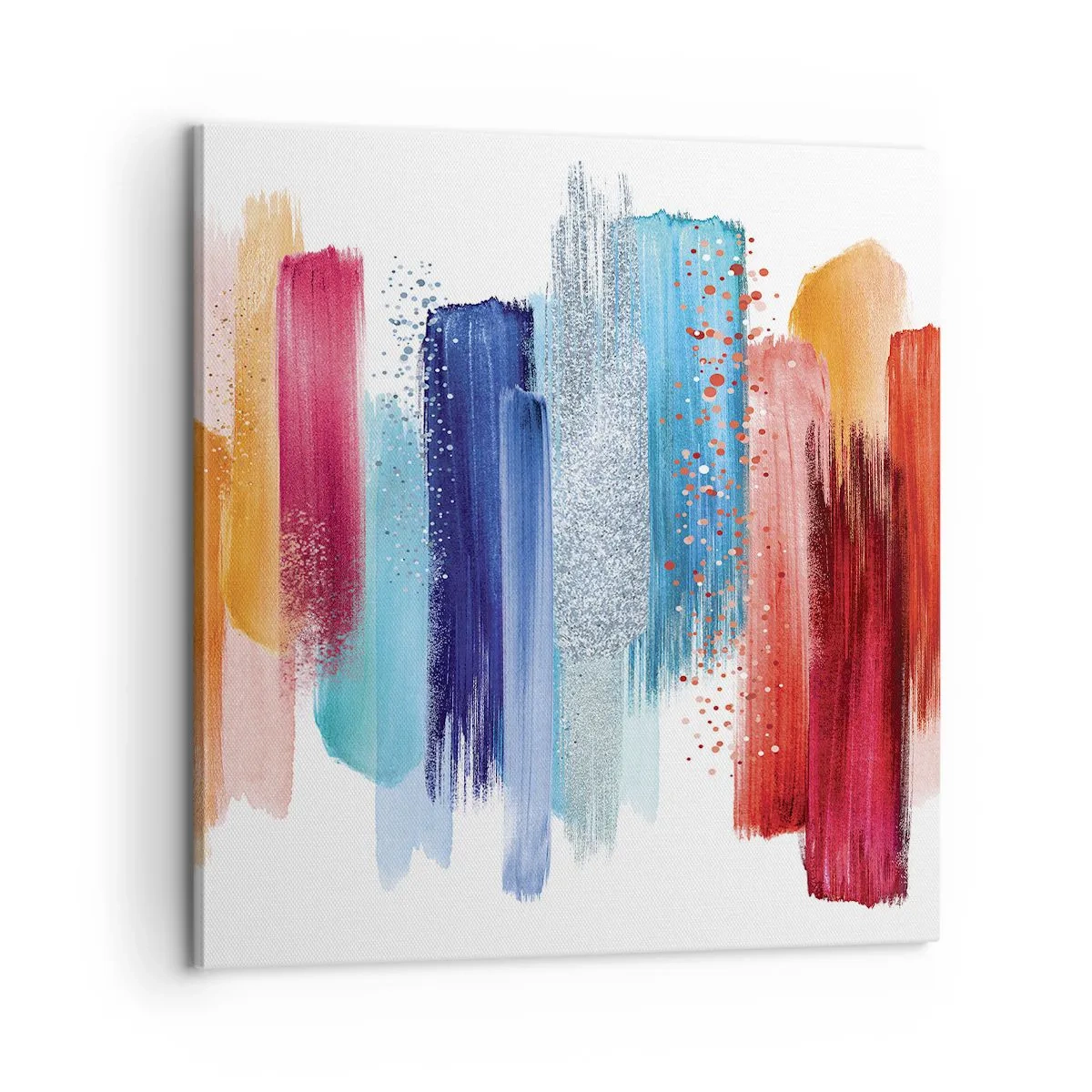 Cuadro sobre lienzo - Impresión de Imagen - Arriba y abajo - 60x60 cm