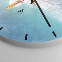 Esfera sin numeración, con rayas