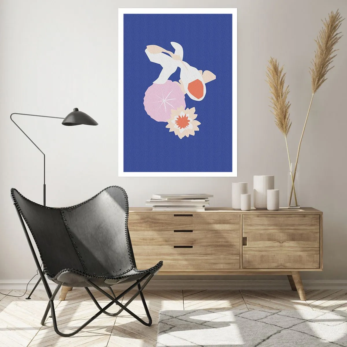 Póster - Composición floral - 70x100 cm