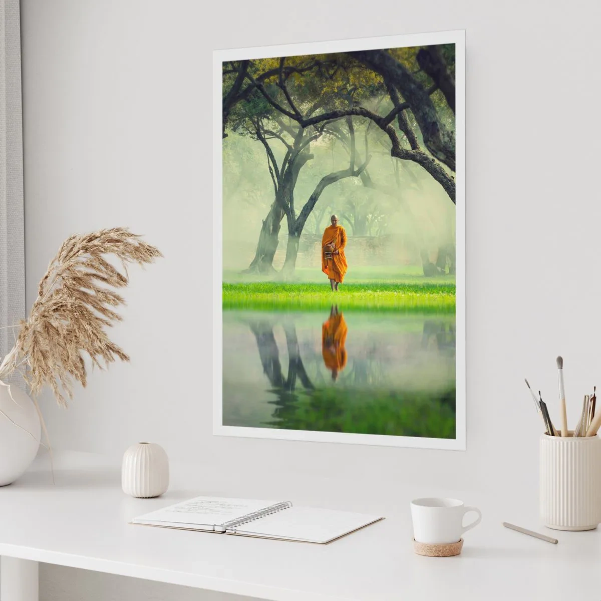 Póster - En el camino de la iluminación - 70x100 cm