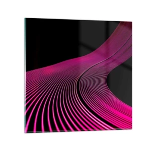 Cuadro sobre vidrio - Impresiones sobre Vidrio - Avenida de luz - 30x30 cm