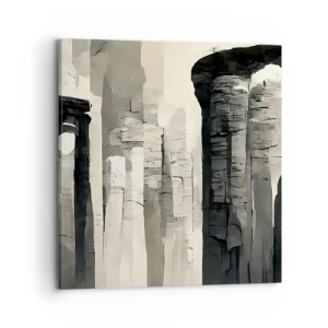 Cuadro sobre lienzo - Impresión de Imagen - La majestuosidad de la antigüedad - 70x70 cm