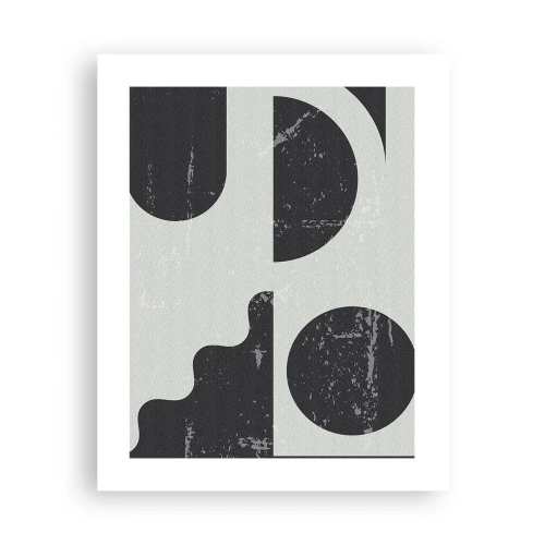 Póster - Composición arriba y abajo - 40x50 cm