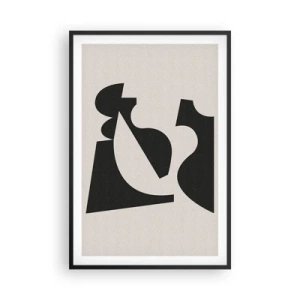 Póster en marco negro - Para automontaje - 61x91 cm