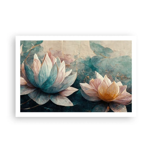 Póster - Estrellas de lago - 91x61 cm