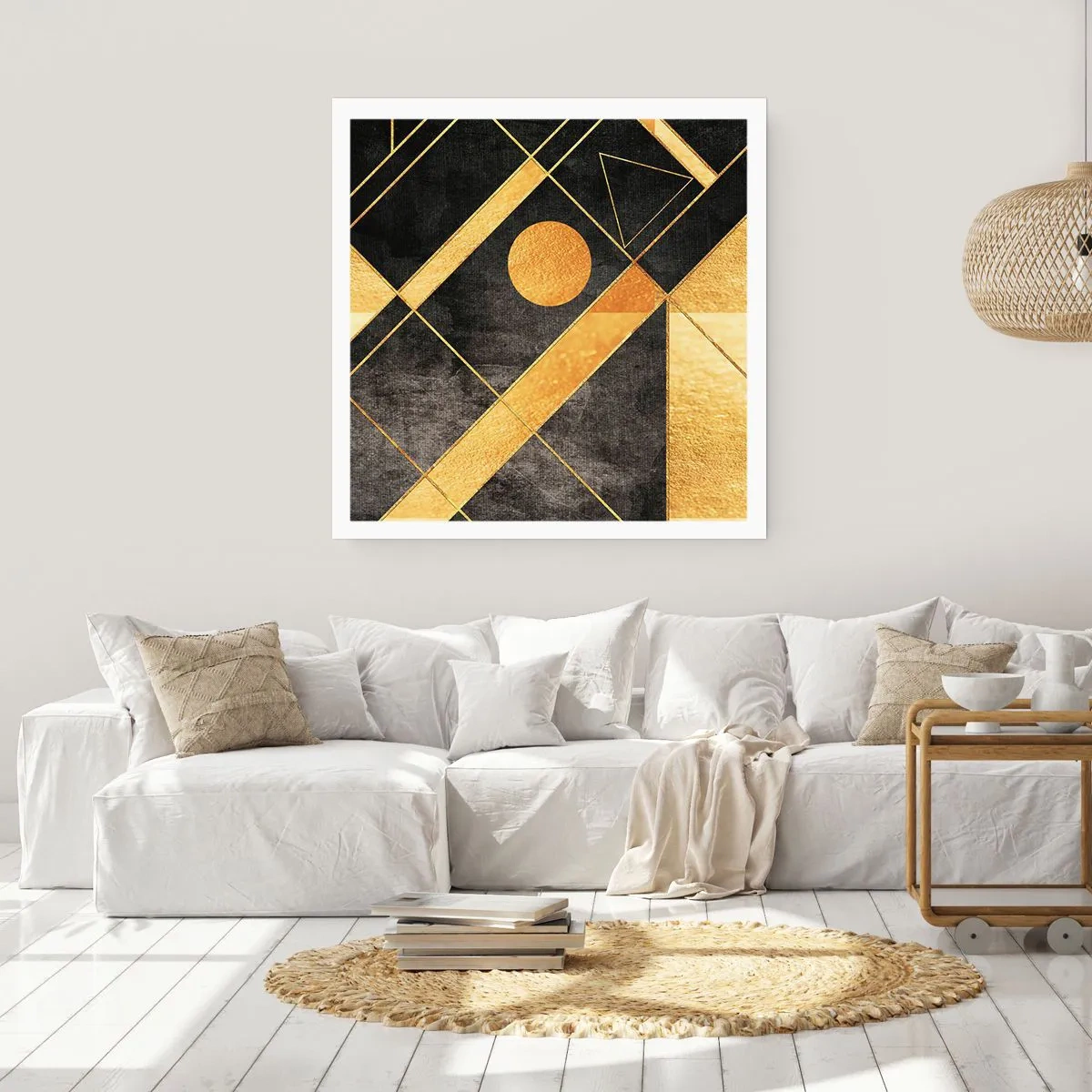 Póster - Sol del desierto - 60x60 cm