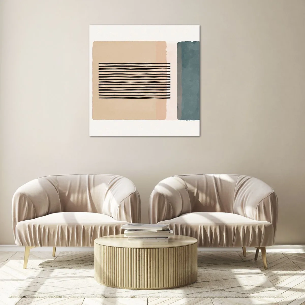 Cuadro sobre vidrio - Impresiones sobre Vidrio - Todo en orden - 30x30 cm