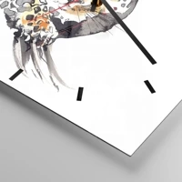 Esfera sin numeración, con rayas