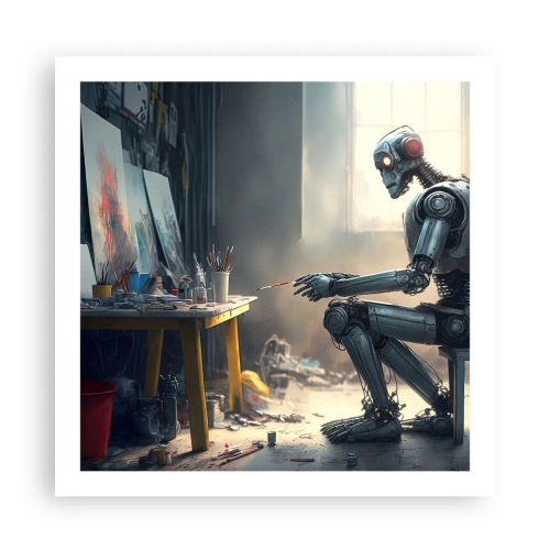 Póster - El acto de creación - 60x60 cm